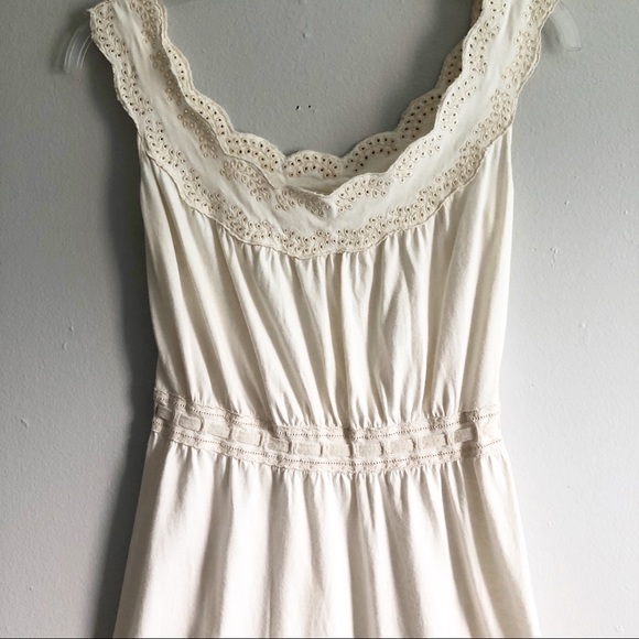 Fiori di Zucca Dresses & Skirts - Fiori di Zucca dress, eyelet trim, size 4